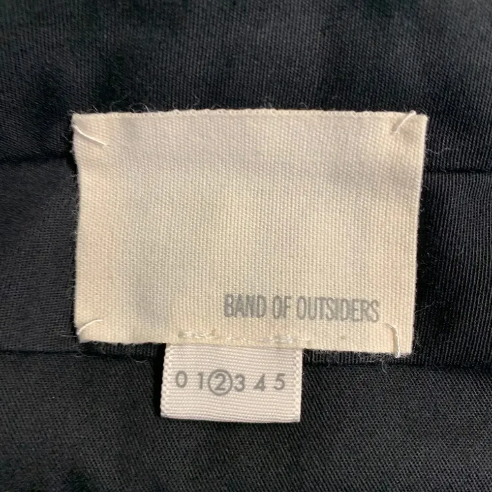 BAND OF OUTSIDERS Size 38 Regular Grey Glenplaid Wool Notch Lapel Suit